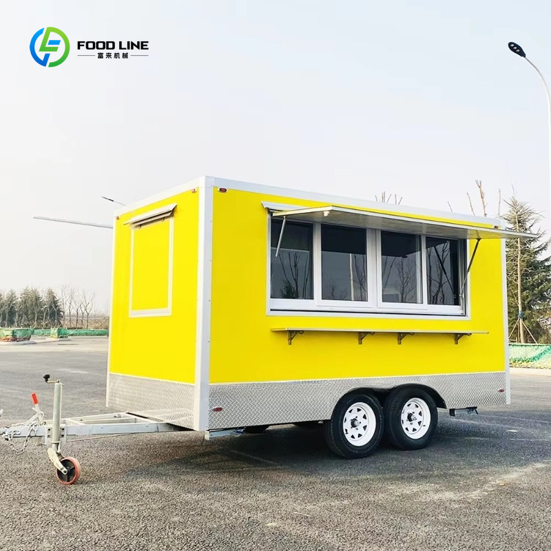 Coffee Van Equipment - Przeważnie wyposażone w wyposażenie cateringowe przyczepy