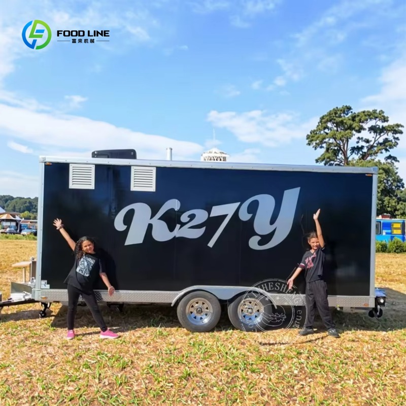 Coffee Van Equipment - Nowe mobilne przyczepy kawowe, wózki gastronomiczne