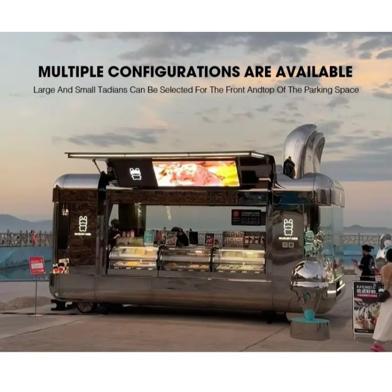 Outdoor Coffee Equipment - Kiosk gastronomiczny w pełni wyposażony, nowy
