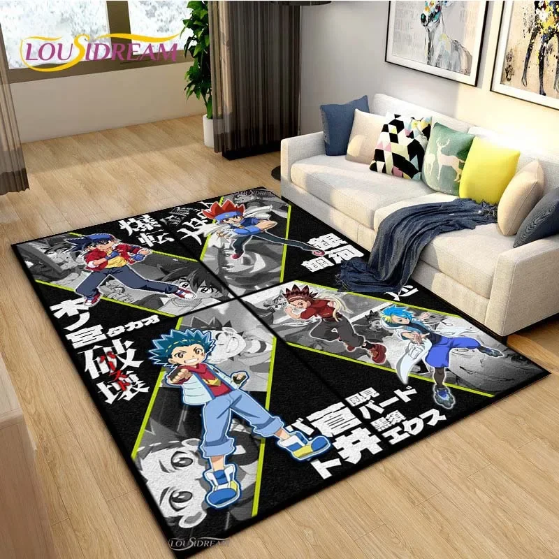 Outdoor Coffee Equipment - Beyblade Cartoon Anime Dywan do salonu