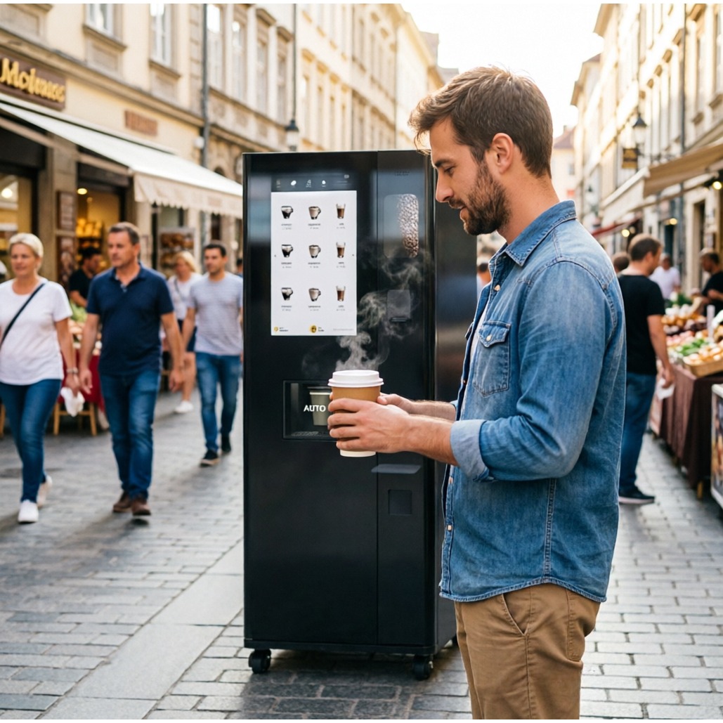 Automat do kawy samoobsługowej – Coffee Equipment Dropshipping recenzja i cena