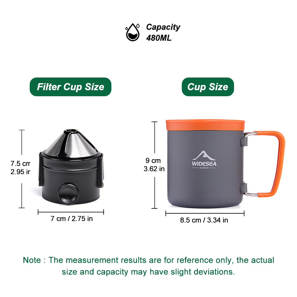 Zestaw naczyń kempingowych, na – Outdoor Coffee Equipment recenzja i cena