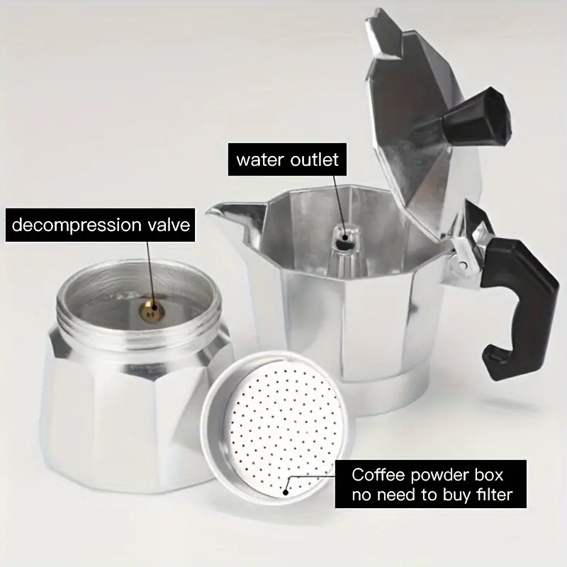 Klasyczny aluminiowy ekspres d – Outdoor Coffee Equipment recenzja i cena