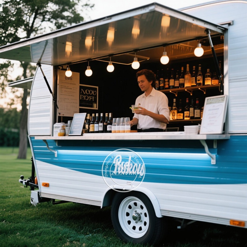 Food Truck, mobilna przyczepa  – Outdoor Coffee Equipment recenzja i cena